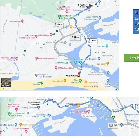 Cap Studio-cabine -vue Jardin Appartement *