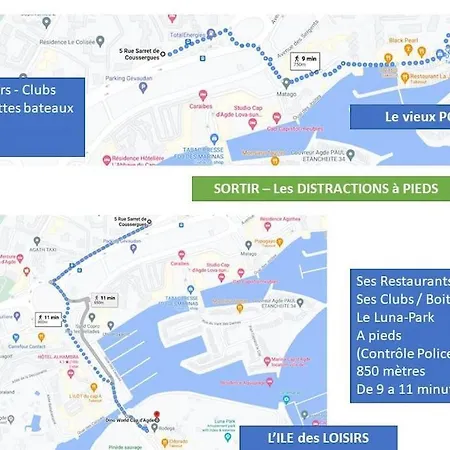 Cap Studio-cabine -vue Jardin