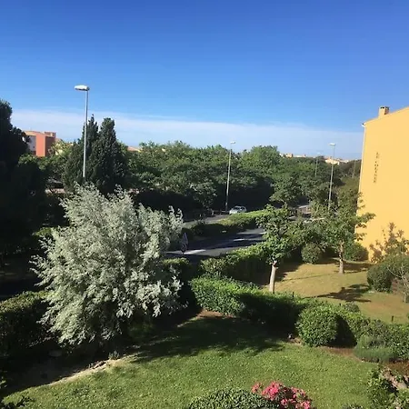 Cap Studio-cabine -vue Jardin * Agde